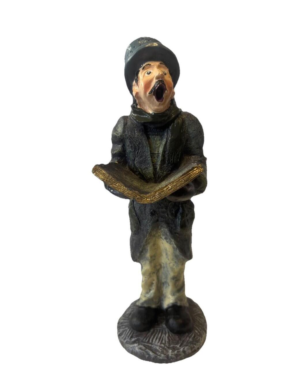 Windsor Collection Caroler Collectible Male Caroler Figurine Vtg Christmas Decor